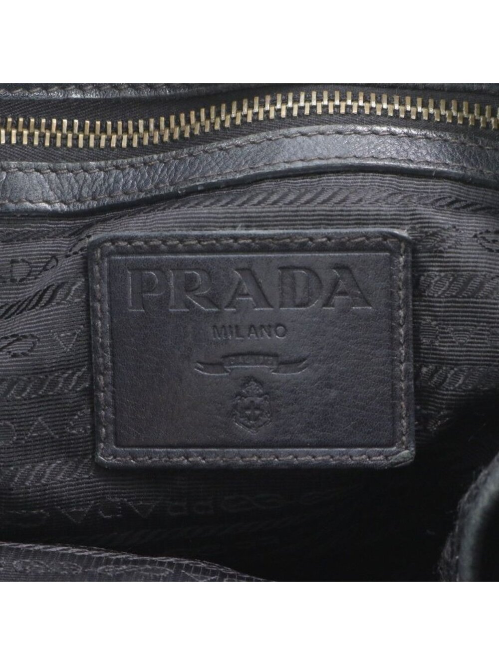 ★SOLD★ Prada Leather 2-Way Business Crossbody Document Briefcase Tote Commuting - Picture 11 of 11